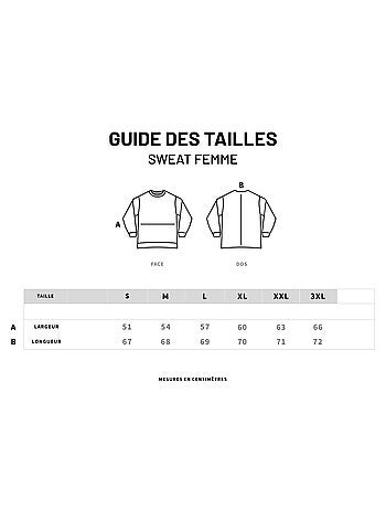 Sweat Femme - TATA D'AMOUR COLORÉE CŒUR