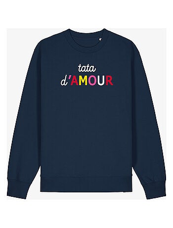 Sweat Femme - TATA D'AMOUR COLORÉE WAF