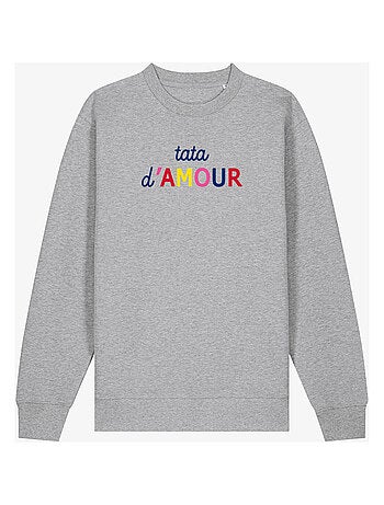 Sweat Femme - TATA D'AMOUR COLORÉE WAF