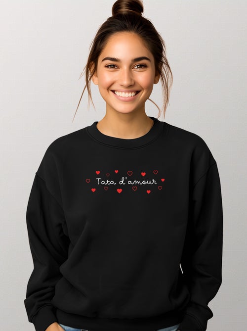 Sweat Femme - TATA D'AMOUR - Kiabi