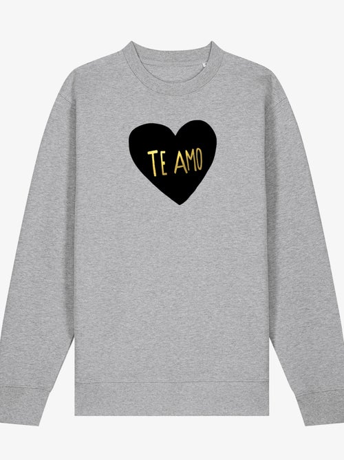 Sweat Femme - TE AMO - Kiabi