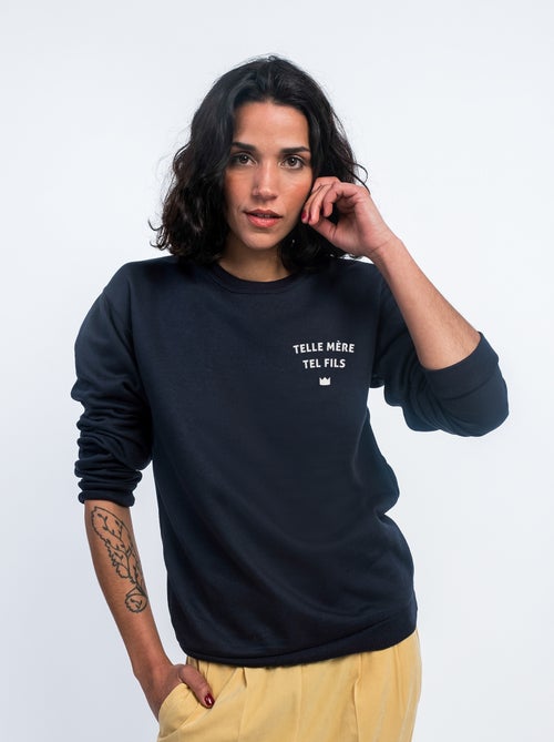 Sweat Femme - TELLE MÈRE TEL FILS CŒUR - Kiabi