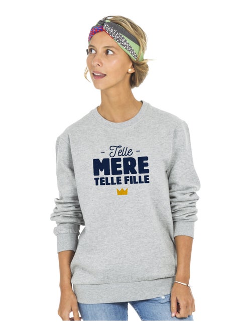 Sweat Femme - TELLE MÈRE TELLE FILLE - Kiabi