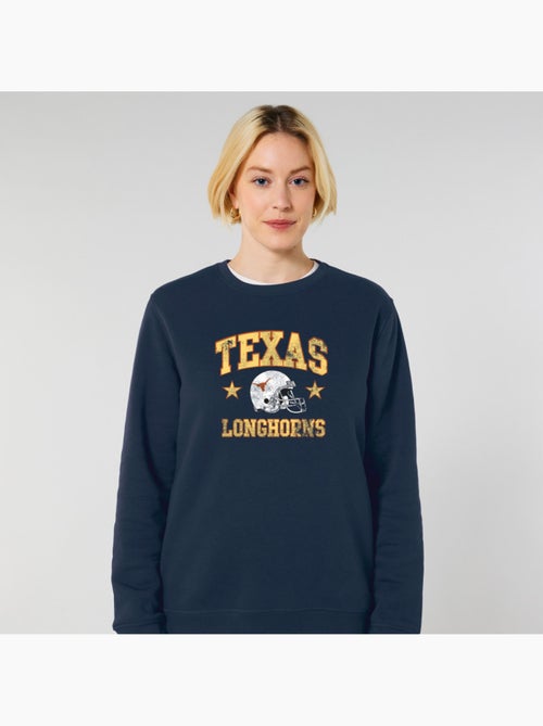 Sweat Femme - TEXAS LONGHORNS YELLOW - Kiabi