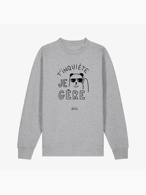 Sweat Femme - T'INQUIETE JE GERE - Kiabi