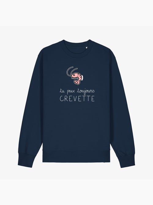 Sweat Femme - TU PEUX TOUJOURS CREVETTE - Kiabi