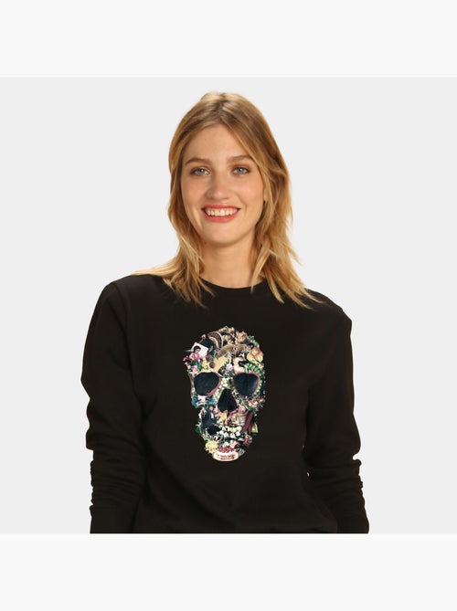 Sweat Femme - VINTAGE SKULL - Kiabi