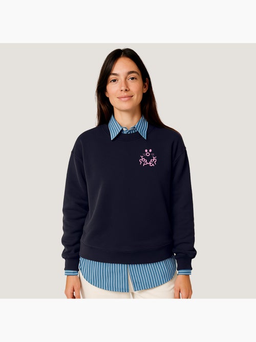 Sweat Femme - VISAGE MADAME CŒUR - Kiabi