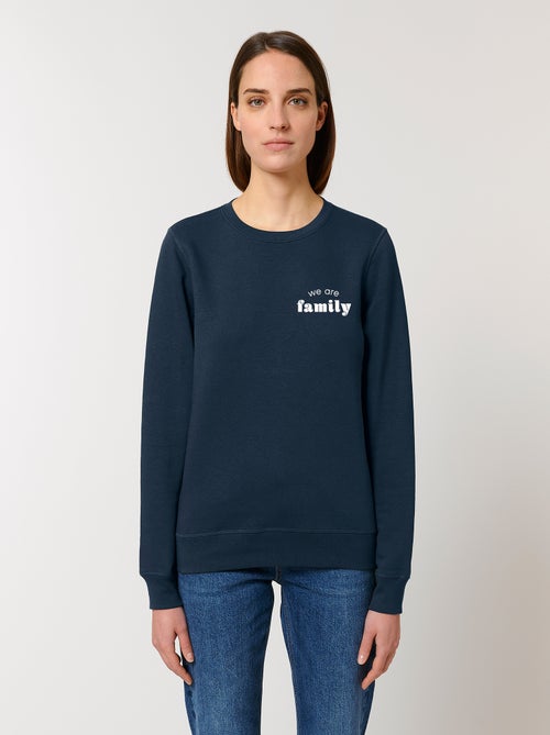 Sweat Femme - WE ARE FAMILY COEUR - Kiabi