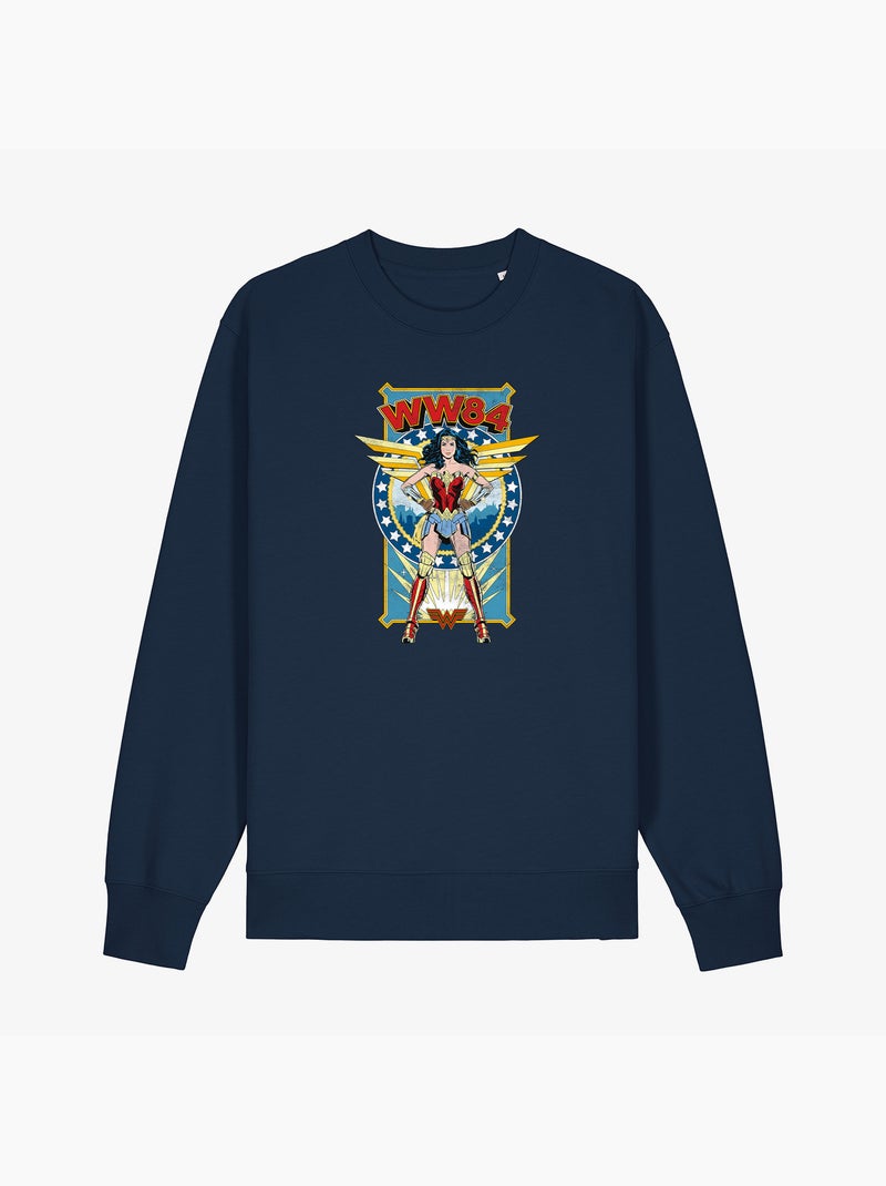 Sweat Femme - WONDER WOMAN 84 Bleu marine - Kiabi