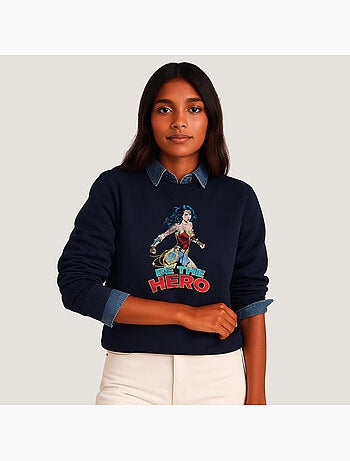 Sweat Femme - WONDER WOMAN BE THE HERO 2