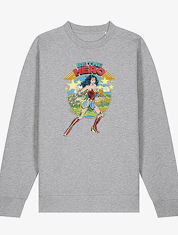 Sweat Femme - WONDER WOMAN BE THE HERO