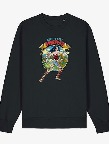 Sweat Femme - WONDER WOMAN BE THE HERO