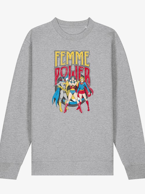 Sweat Femme - WONDER WOMAN FEMME POWER - Kiabi