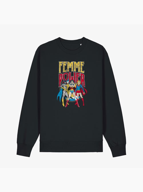 Sweat Femme - WONDER WOMAN FEMME POWER - Kiabi