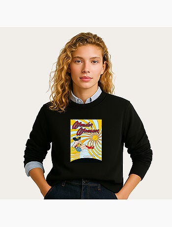 Sweat Femme - WONDER WOMAN FLYING