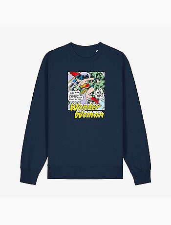 Sweat Femme - WONDER WOMAN I DO KNOW TROUBLE WHEN I SEE IT