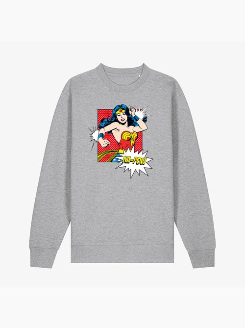 Sweat Femme - WONDER WOMAN KA POW - Kiabi