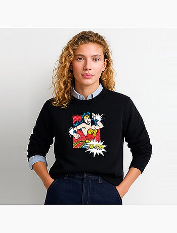 Sweat Femme - WONDER WOMAN KA POW