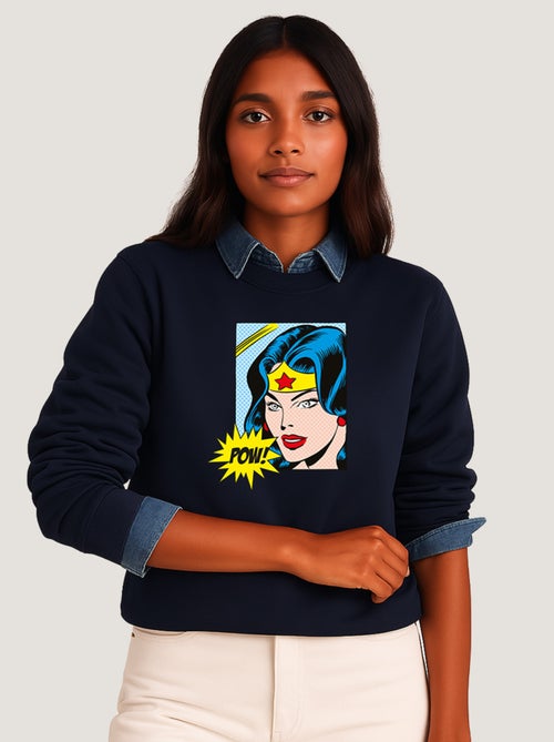 Sweat Femme - WONDER WOMAN POW - Kiabi