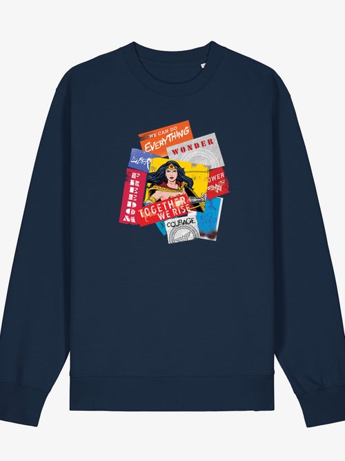 Sweat Femme - WONDER WOMAN TOGETHER WE RISE - Kiabi