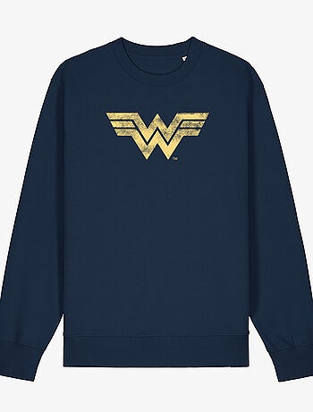Sweat Femme - WONDER WOMAN VINTAGE LOGO