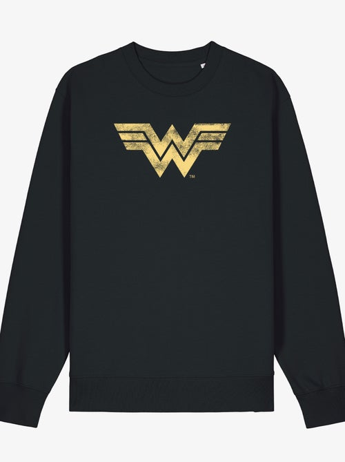 Sweat Femme - WONDER WOMAN VINTAGE LOGO - Kiabi
