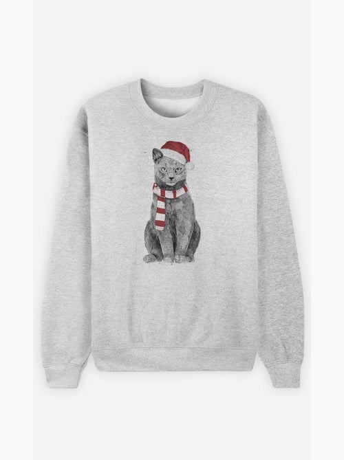Sweat Femme - XMAS CAT - Kiabi