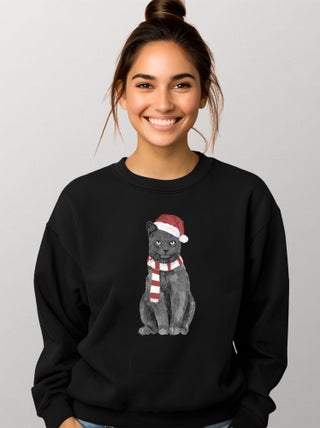Sweat Femme - XMAS CAT