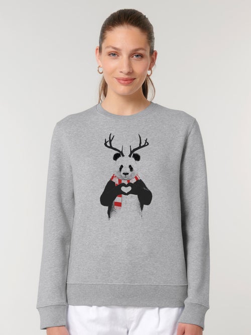 Sweat Femme - XMAS PANDA - Kiabi
