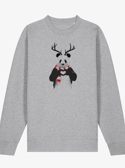 Sweat Femme - XMAS PANDA - Kiabi