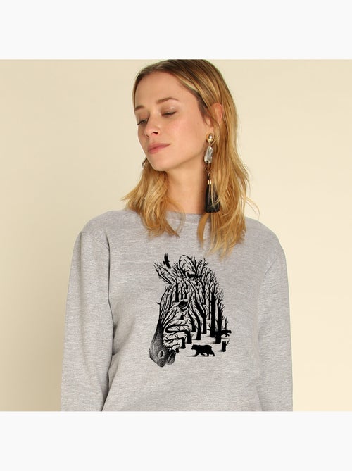 Sweat Femme - ZEBRA - Kiabi