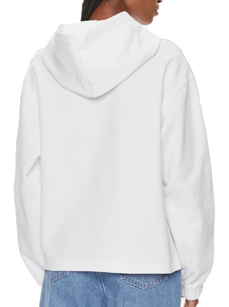 Sweat femme calvin klein Blanc - Kiabi