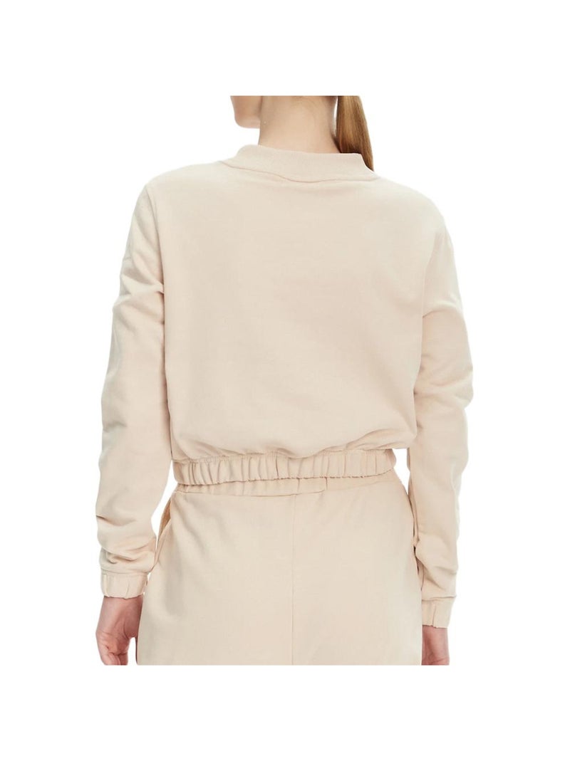 Sweat Femme Calvin Klein Jeans Beige - Kiabi