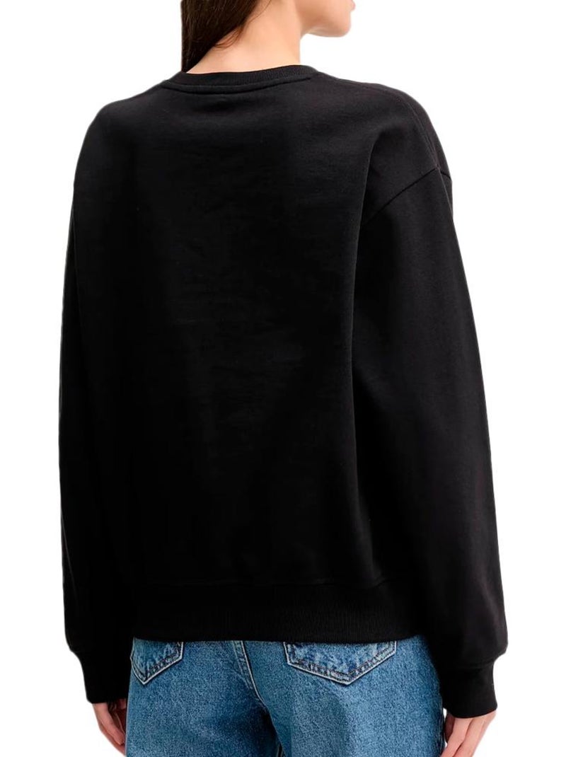Sweat Femme Calvin Klein Jeans Noir - Kiabi
