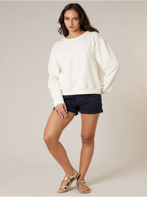 Sweat femme en 100% coton 'Deeluxe' - Kiabi