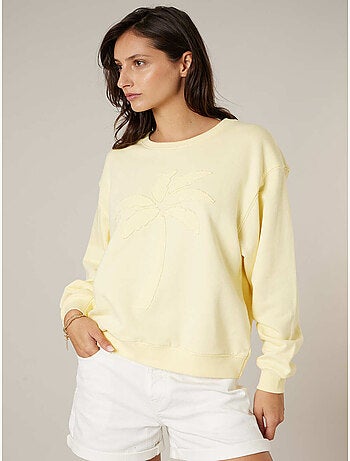 Sweat femme en 100% coton 'Deeluxe'