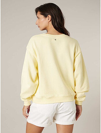 Sweat femme en 100% coton 'Deeluxe'