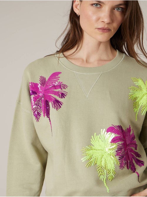 Sweat femme en 100% coton 'Deeluxe' - Kiabi Sweat femme en 100% coton 'Deeluxe' - Kiabi