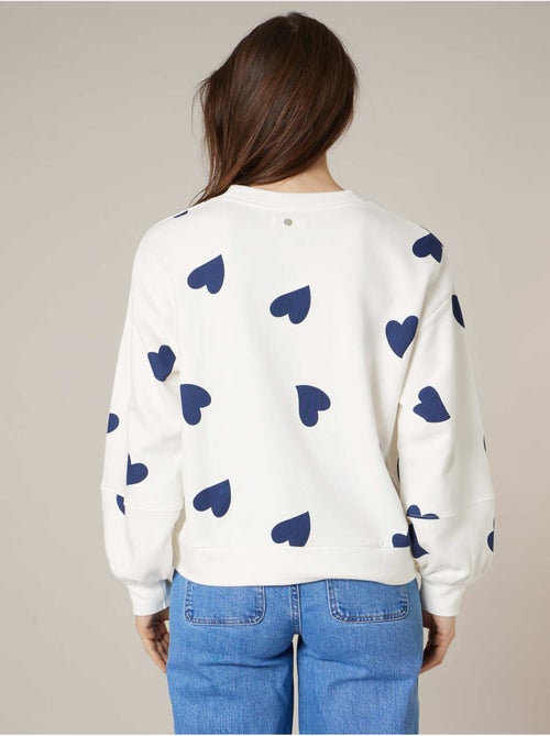 Sweat femme en coton doux 'Deeluxe' - Kiabi