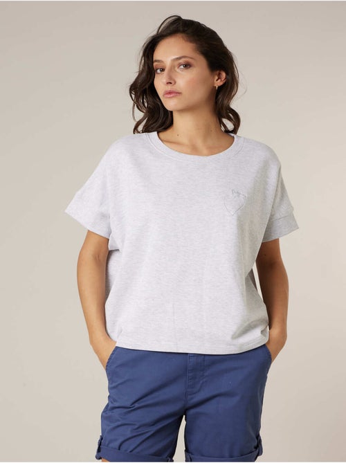 Sweat femme en coton doux

 'Deeluxe' - Kiabi