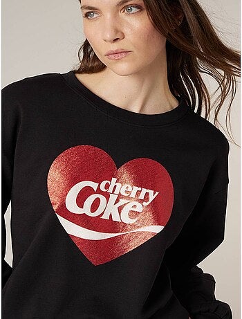 Sweat femme en coton doux deeluxe x COCA-Cola
'Deeluxe'