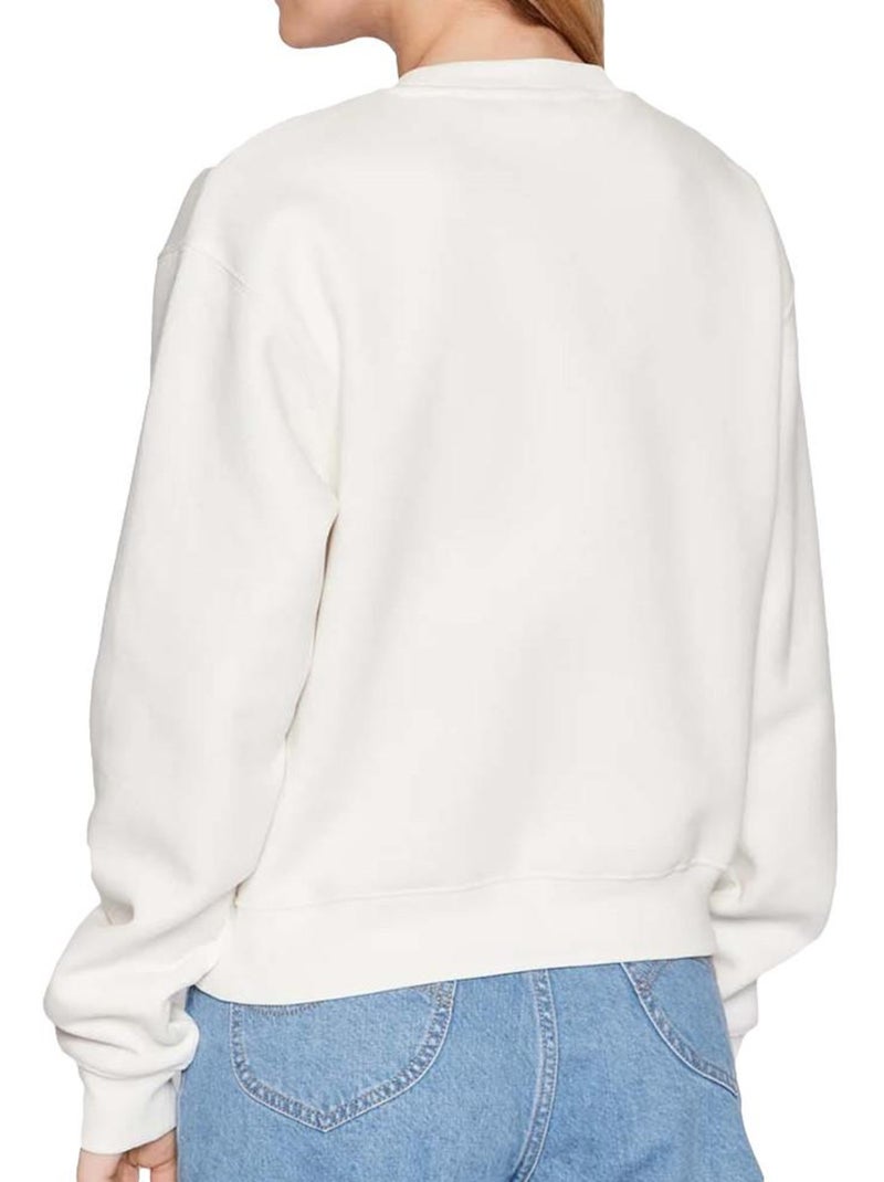Sweat Femme Guess Blanc - Kiabi