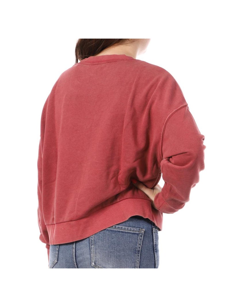 Sweat  Femme Guess G-W3GQ03 Rouge - Kiabi