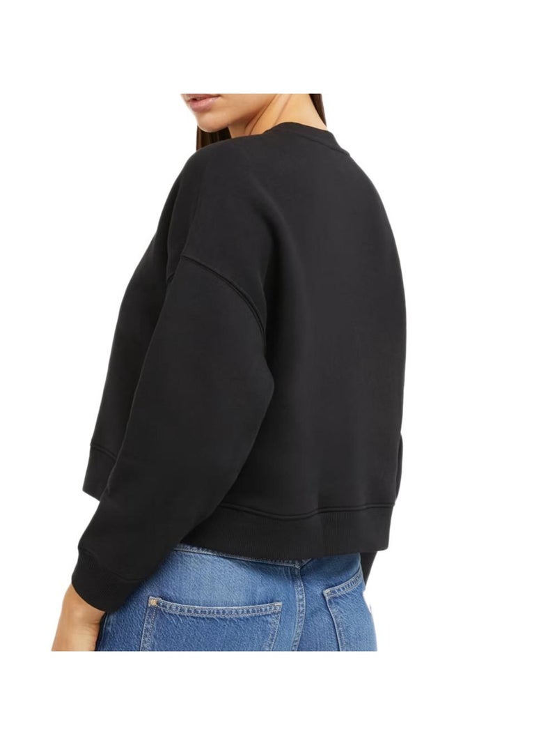 Sweat Femme Guess Noir - Kiabi