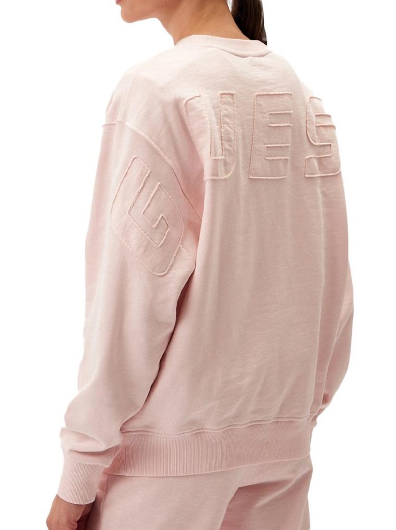 Sweat  Femme Guess Rgine Rose - Kiabi