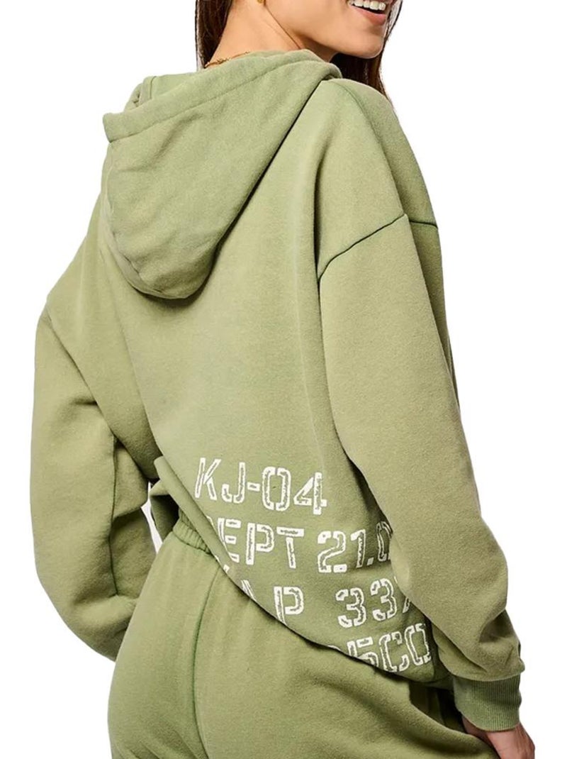 Sweat  Femme Kaporal Vock Kaki - Kiabi