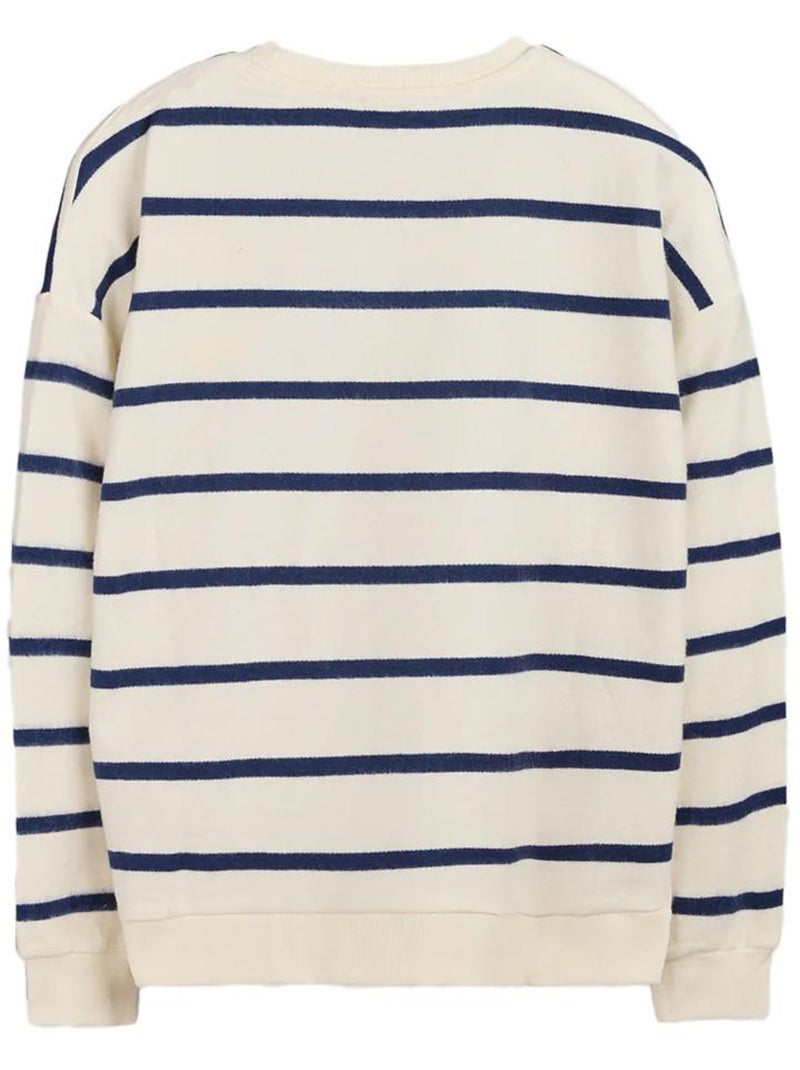 Sweat  Femme Teddy Smith Andy Bleu marine - Kiabi