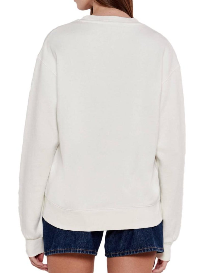Sweat femme tommy hilfiger Blanc - Kiabi