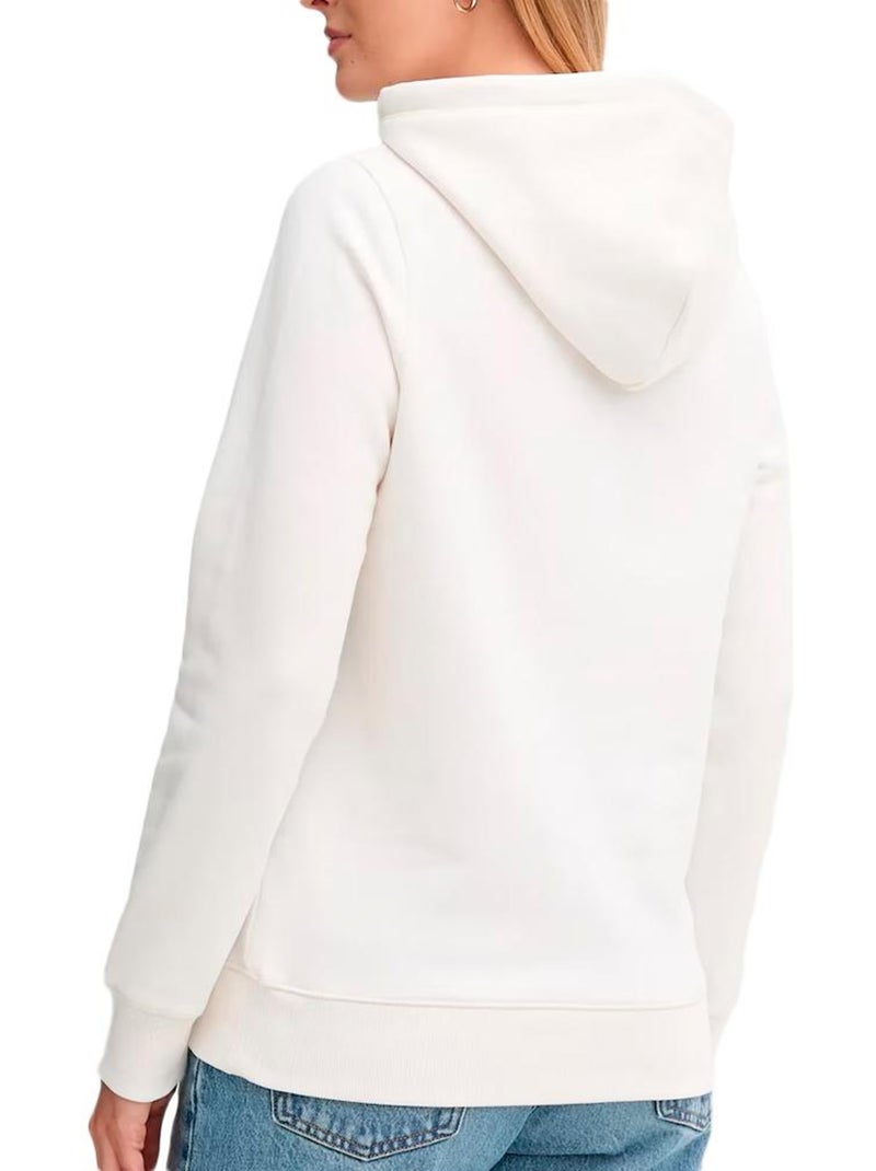 Sweat  Femme Tommy Hilfiger Linear Blanc - Kiabi